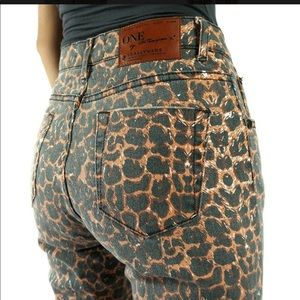 One teaspoon frayed scallywag jean